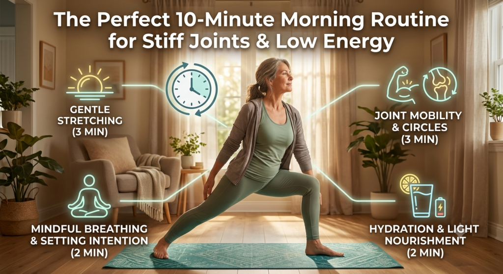 morning routine for stiff joints
