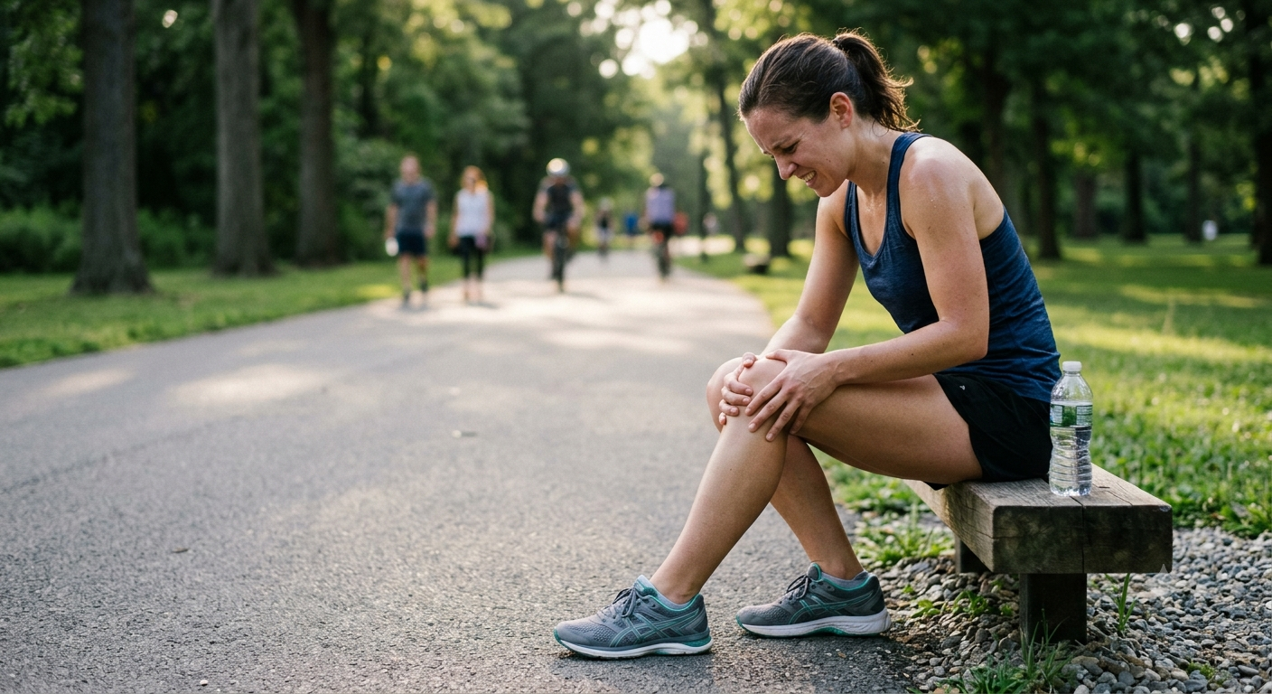 knee pain after running